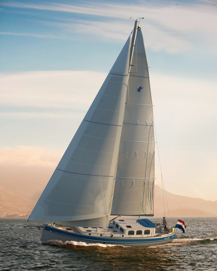 The new Puffin® under sail.