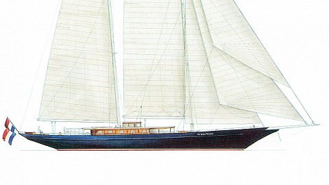 45m schooner 'De Witte Pelicaen'